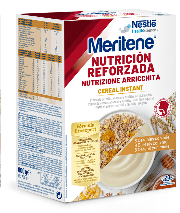 Nestlé Meritene Cereal Instant 2x300gr.