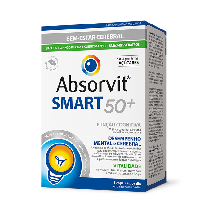 Absorvit Smart 50+ 30 cáps.