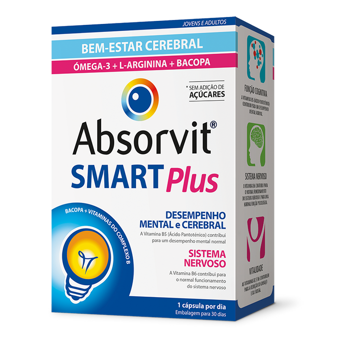 Absorvit Smart Plus 30 cáps.
