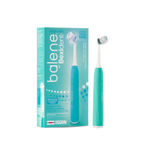Bexident Balene Escova Dentes Elétrica Duotech Sonic Aqua Marinho