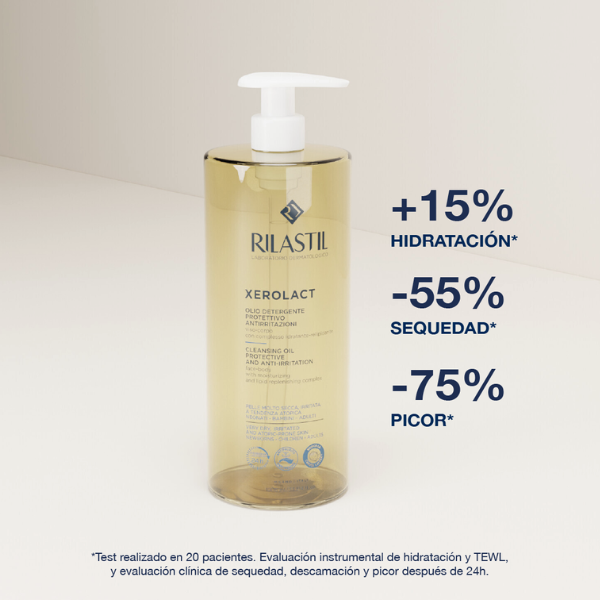 Rilastil Xerolact Óleo Duche Lavante Pele Muito Seca a Atópica 1000ml