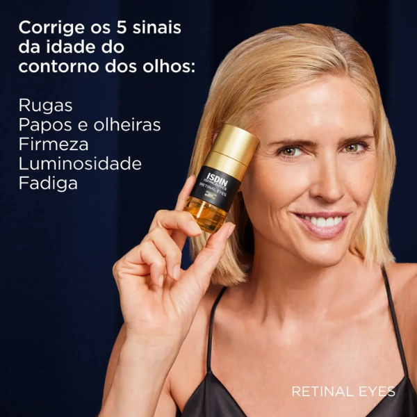 Isdin Isdinceutics Retinal Eyes Sérum Bifásico Contorno Olhos Rugas 20ml