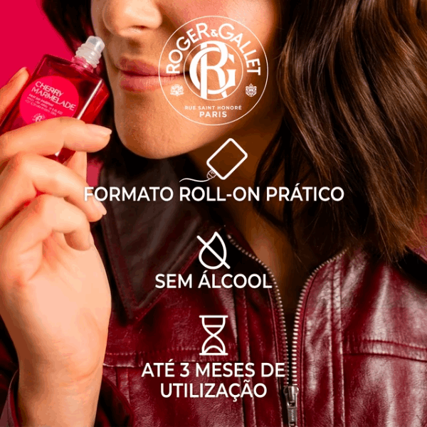 Roger&Gallet Cherry Marmelade Eau de Parfum Roll-On 15ml