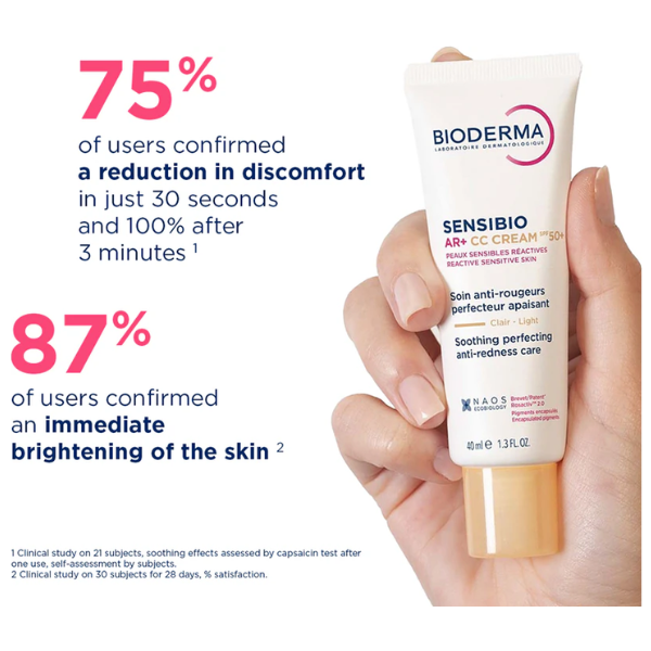 Bioderma Sensibio AR+ CC Creme FPS50+ 40ml
