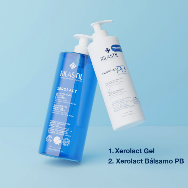 Rilastil Xerolact Gel Duche Lavante Pele Seca Prurido 1000ml Preço Especial