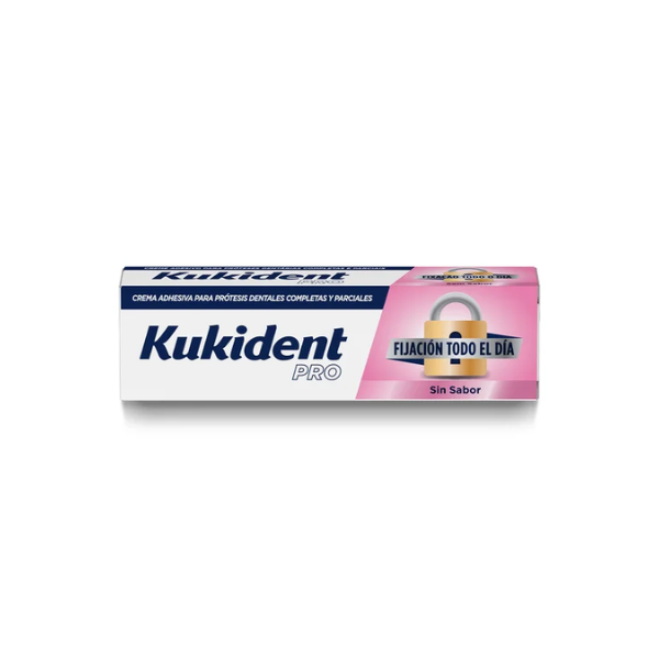 Kukident Pro Fixação Todo o Dia Sem Sabor Creme Fixador Próteses Dentárias