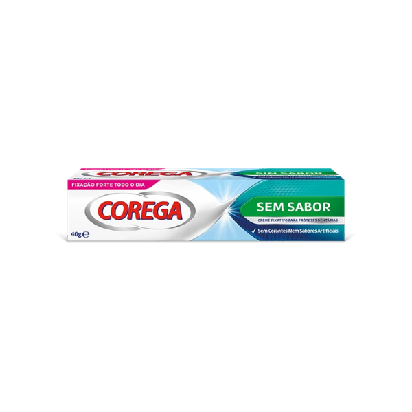 Corega Sem Sabor Creme Fixador Próteses Dentárias