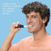 Bexident Balene Duotech Recargas Cabeças Substituição Dureza Suave x2