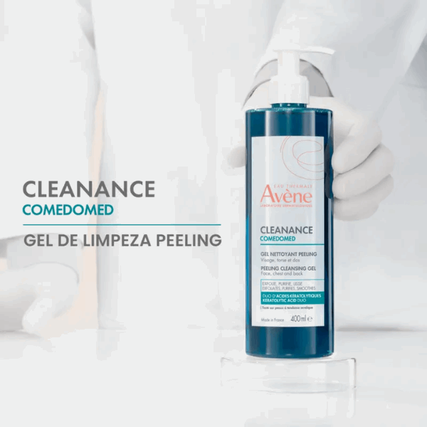 Avène Cleanance Comedomed Gel Limpeza Peeling 400ml