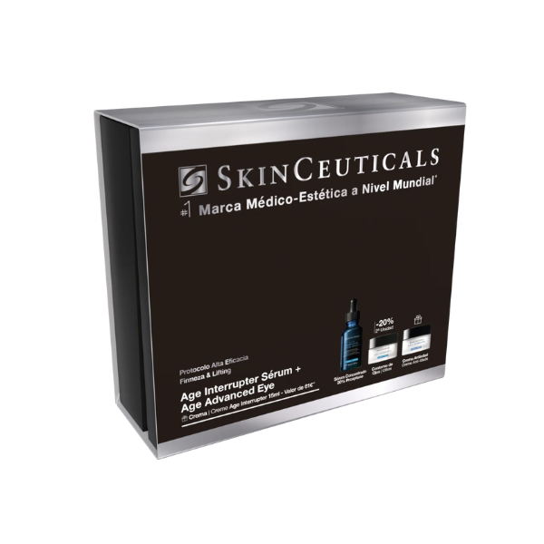 SkinCeuticals Coffret Firmeza & Lifting Age Interrupter + Age Advanced Eye (Oferta Age Interrupter 15ml)
