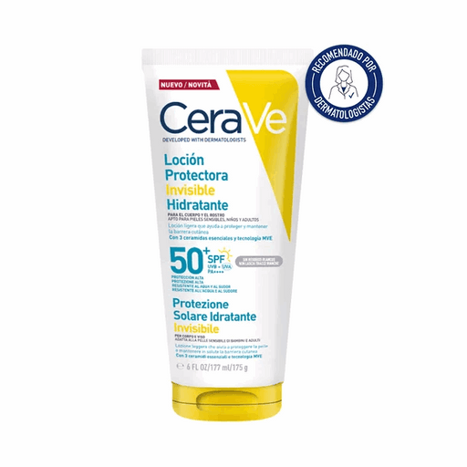 CeraVe Protetor Solar Invisível Hidratante Rosto & Corpo FPS50+