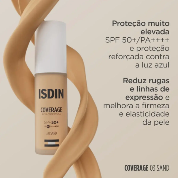 Isdin Coverage Base Maquilhagem c/Proteção Solar FPS50+ 30g