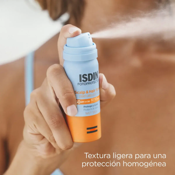 Isdin Fotoprotetor Scalp&Hair Spray Solar Couro Cabeludo e Cabelo FPS50 30ml