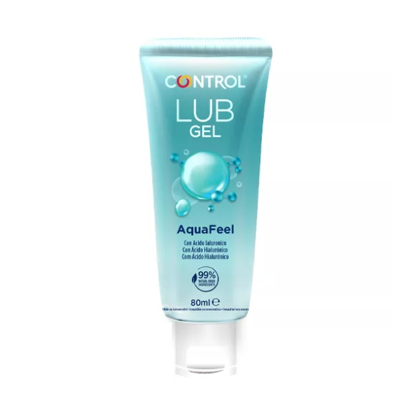 Control Gel Aquafeel Lubrificante Íntimo Ácido Hialurónico 80ml
