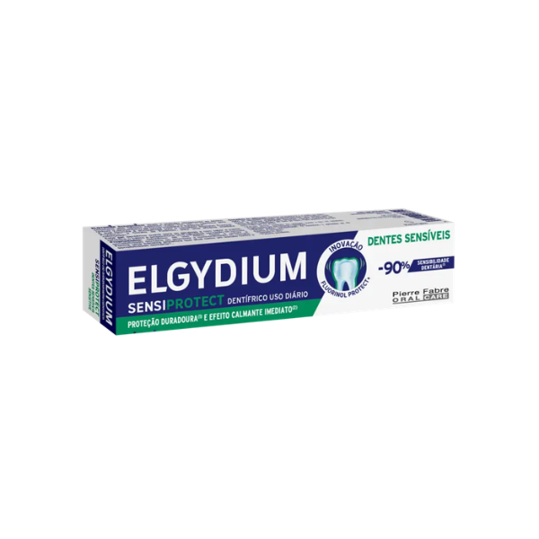 Elgydium Sensiprotect Gel Dentífrico Diário Dentes Sensíveis Esmalte 75ml