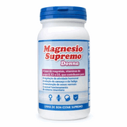 Magnesio Supremo Donna Cansaço Fadiga Bem-Estar Mulher Pó 150gr. + OFERTA Shaker
