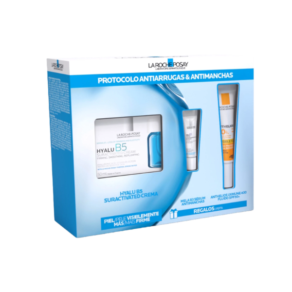 La Roche Posay Coffret Protocolo Antirrugas Hyalu B5 Suractivated Creme + OFERTA Minis