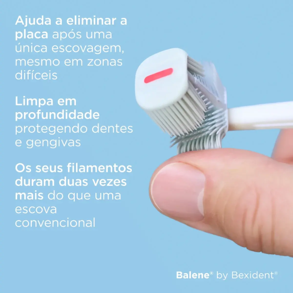 Bexident Balene Escova Dentes Elétrica Duotech Sonic Azul
