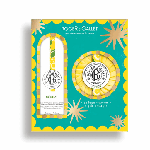 Roger&Gallet Cédrat Água Perfumada 30ml + Oferta Sabonete 100gr.