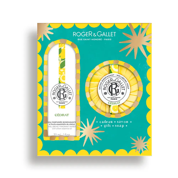 Roger&Gallet Cédrat Água Perfumada 30ml + Oferta Sabonete 100gr.