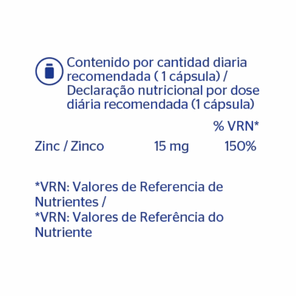 Pure Encapsulations Zinc 15mg Reforço Sistema Imunitário 60cp.