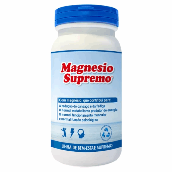 Magnesio Supremo Cansaço Fadiga Músculos Pó 150g