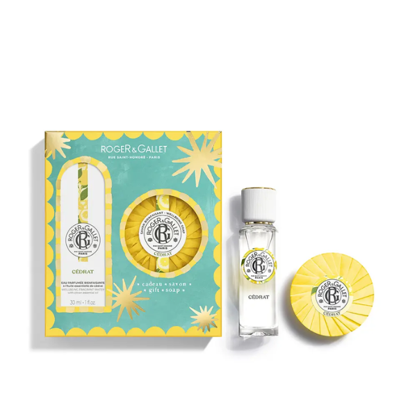 Roger&Gallet Cédrat Água Perfumada 30ml + Oferta Sabonete 100gr.