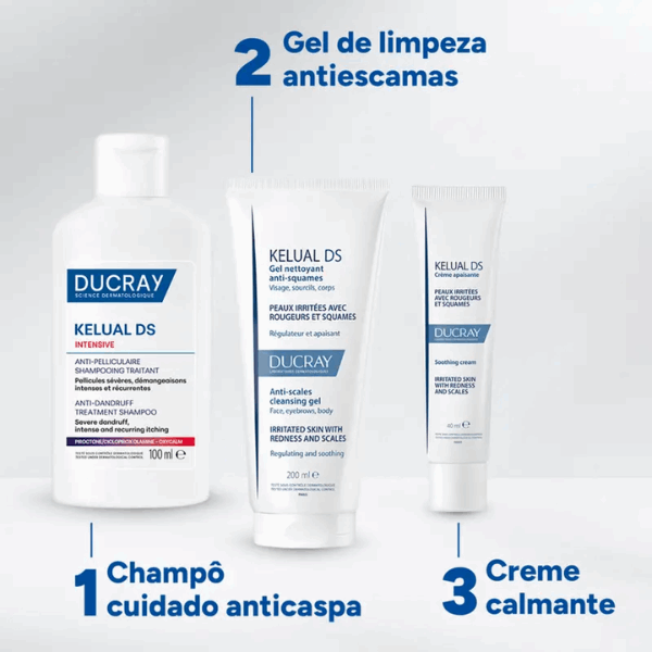 Ducray Kelual DS Intensive Champô Anticaspa Severa 100ml