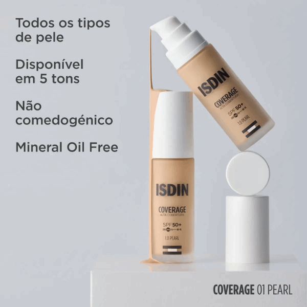 Isdin Coverage Base Maquilhagem c/Proteção Solar FPS50+ 30g