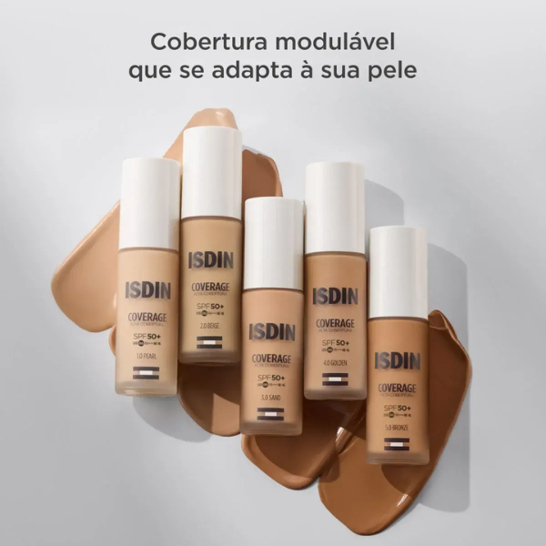 Isdin Coverage Base Maquilhagem c/Proteção Solar FPS50+ 30g