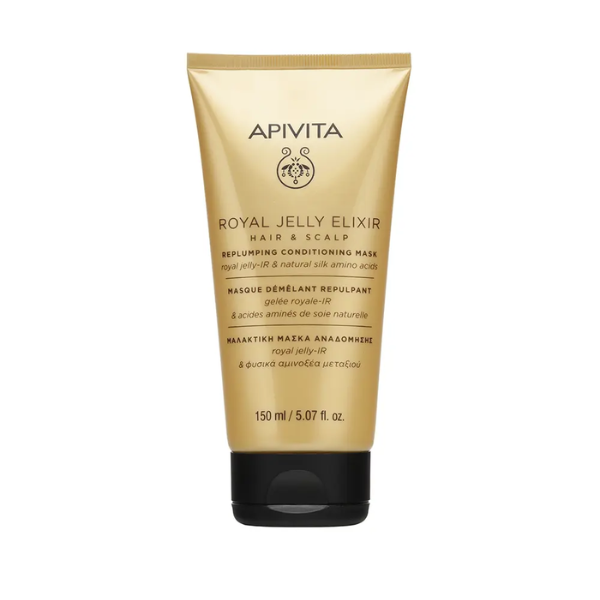 Apivita Royal Jelly Elixir Máscara Condicionadora Revitalizante Reparadora 150ml
