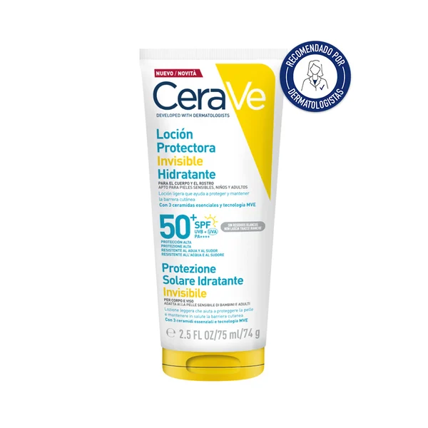 CeraVe Protetor Solar Invisível Hidratante Rosto & Corpo FPS50+