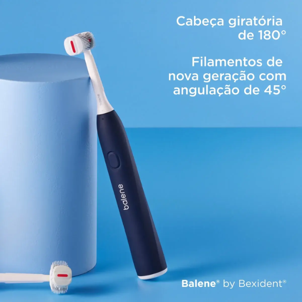 Bexident Balene Escova Dentes Elétrica Duotech Sonic Azul