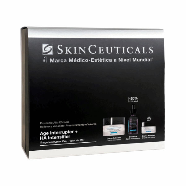 SkinCeuticals Coffret Preenchimento & Volume HA Intensifier + Age Interrupter (Oferta Age Interrupter 15ml)