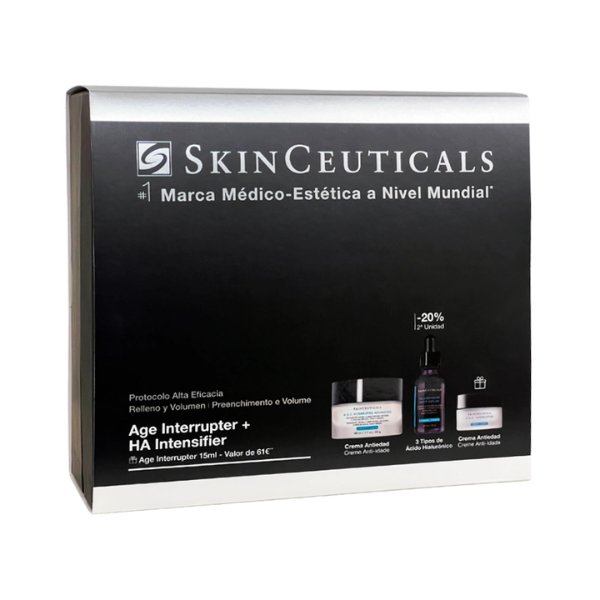 SkinCeuticals Coffret Preenchimento & Volume HA Intensifier + Age Interrupter (Oferta Age Interrupter 15ml)