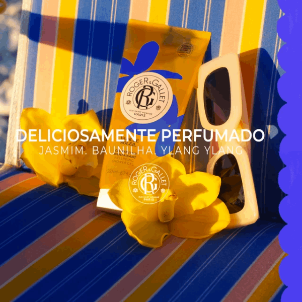 Roger&Gallet Vanille Soleil Gel Duche Bem-Estar Baunilha 200ml