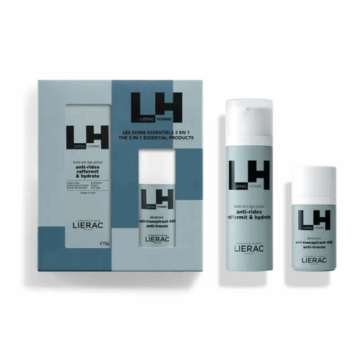 Lierac Homme Coffret Fluido Antienvelhecimento 50ml + OFERTA Desodorizante 50ml