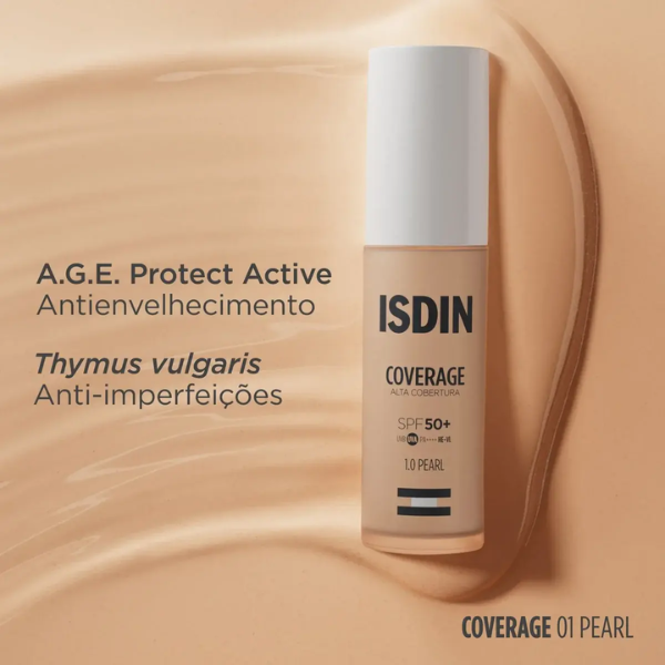 Isdin Coverage Base Maquilhagem c/Proteção Solar FPS50+ 30g