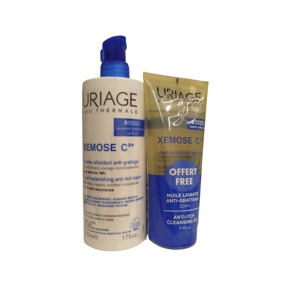 Uriage Xémose C8 Bálsamo Relipidante Antiprurido 500ml + Oferta Óleo Lavante 200ml