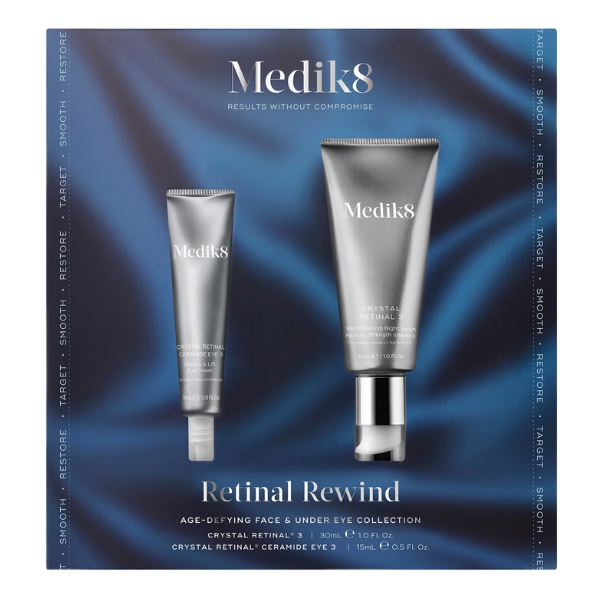 Medik8 Retinal Rewind Coffret Antienvelhecimento Rosto & Contorno Olhos
