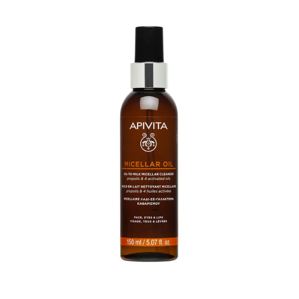 Apivita Óleo Leite Micelar Limpeza Rosto & Olhos 150ml