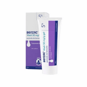 Benzac Wash 50mg/g Gel Acne Ligeira Moderada Áreas Extensas 100gr.