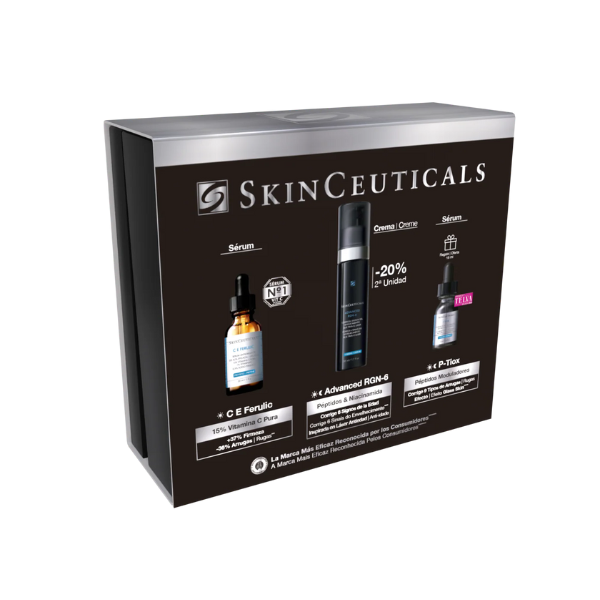 SkinCeuticals Coffret Anti-Envelhecimento C E Ferulic + Advanced RGN-6 (Oferta P-Tiox Sérum 15ml)