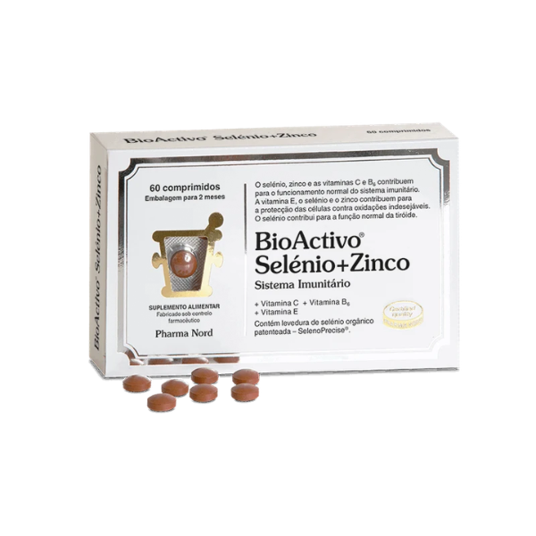 Comprimidos de selenio y zinc BioActivo