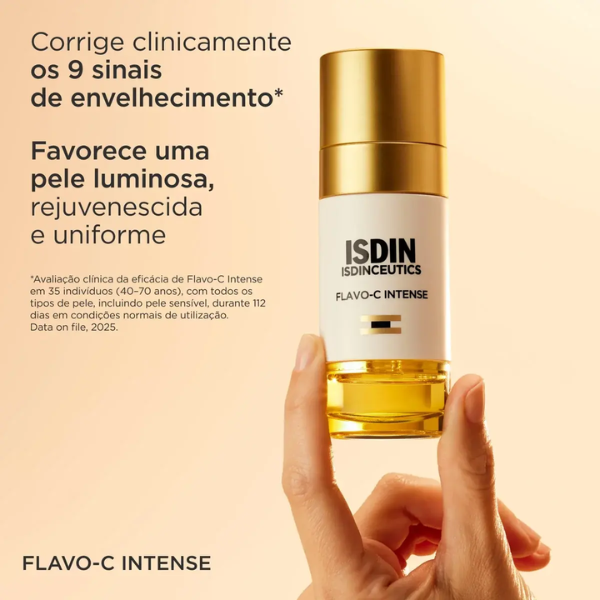 Isdin Isdinceutics Flavo-C Intense Sérum Anti-Idade 15% Vitamina C 50ml