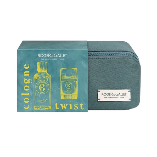 Roger&Gallet Coffret Cologne Twist Água Colónia 100ml + Oferta Desodorizante 24H 50gr.