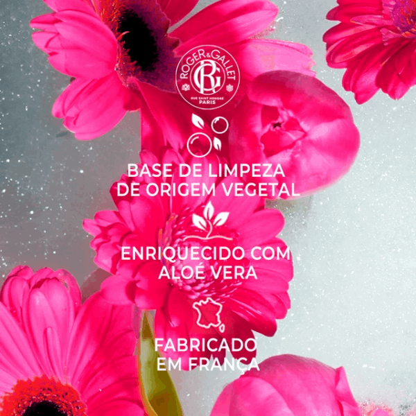 Roger&Gallet Rose Gel Duche Bem-Estar Rosa Damascena 200ml