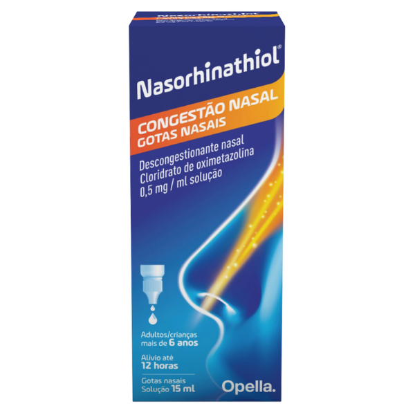 Gotas nasales de nasorrinatiol al 0,05 % (15 ml)