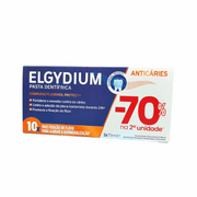Elgydium Pasta Dentes Anticáries Pack Duplo 2x75ml -70% 2ª Unid.