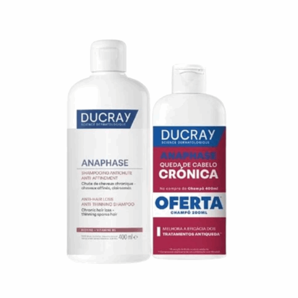 Ducray Pack Anaphase Champô Antiqueda Ancoragem 400ml + OFERTA 200ml